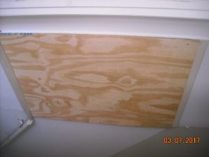 Emergency repairs in a Maryland foreclosed home