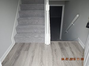 Completed renovations in a Maryland foreclosed home