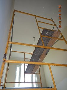 Renovations in a Maryland foreclosed home
