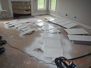 Renovations in a Maryland foreclosed home