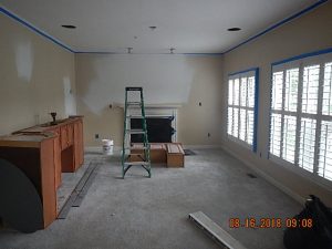 New Paint in a Maryland foreclosed home