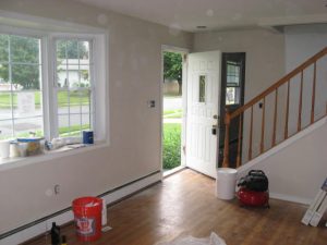 Sales cleaning at a Maryland foreclosed home