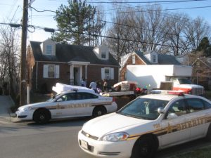 Eviction at a Maryland foreclosed home