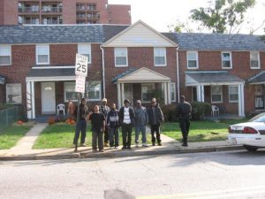 Eviction at a Maryland foreclosed home